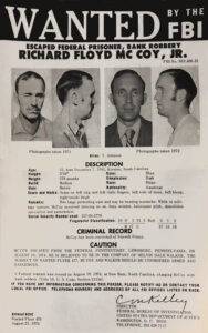 McCoy FBI Wanted Poster