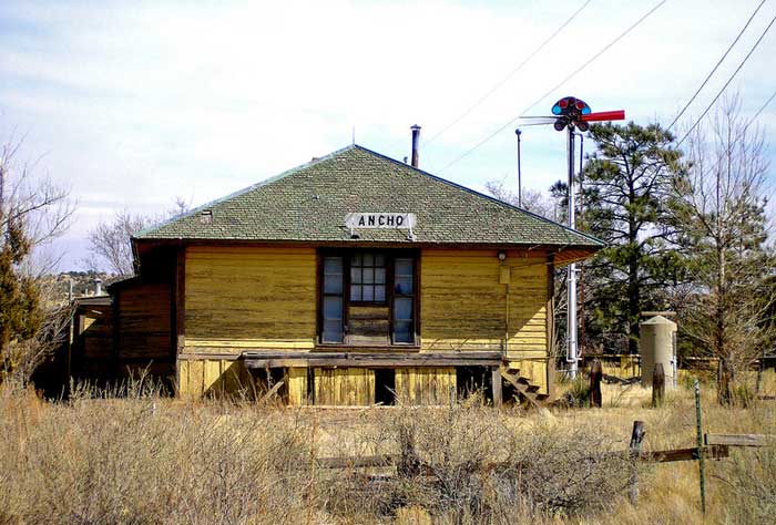 The Ancho Depot closed in 1959