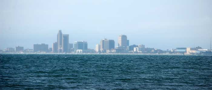 Corpus Christi, TX Skyline