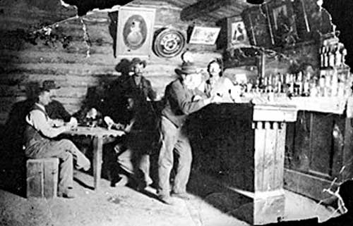 Jicarilla, New Mexico. Little Joe Saloon, 1902. 