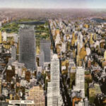 Panoramic View of New York City, by Albert Brabazon, 1945.
