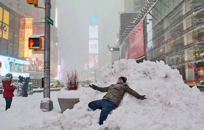 New York City Snow, courtesy of the Guardian.
