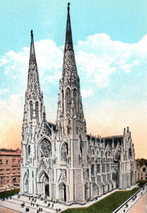 St. Patricks Cathedral in New York City.