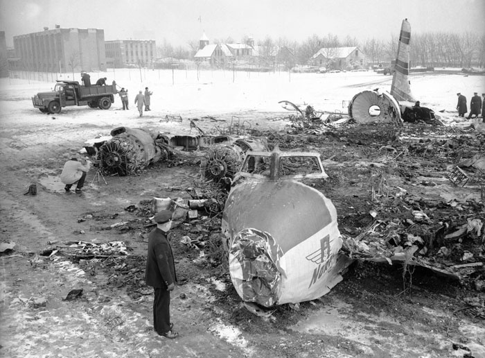 Northeast Airlines Flight 823 Crash, 1957.