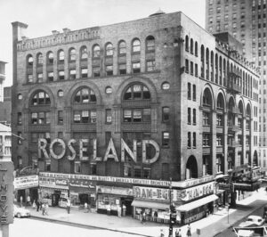 Roseland Ballroom in New York City, 1956.