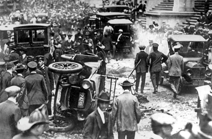 Wall Street Bombing, 1920.