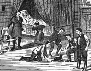 1894 Illustration of John Bell's Death