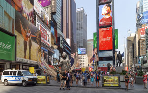 Times Square in New York City's Manhattan borough by Carol Highsmith.