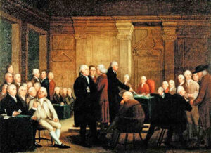 Second Continental Congress in Philadelphia, Pennsylvania.