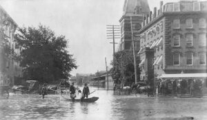 Flood in Washington D.C., 1881.