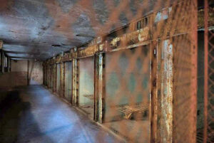 Death Row Cell Block of the Eastern State Penintentiary, courtesy Wikipedia