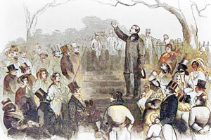 Anti-slavery meeting, 1851.