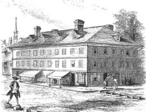 The Second Continental Congress met in the Henry Fite House in Baltimore, Maryland.