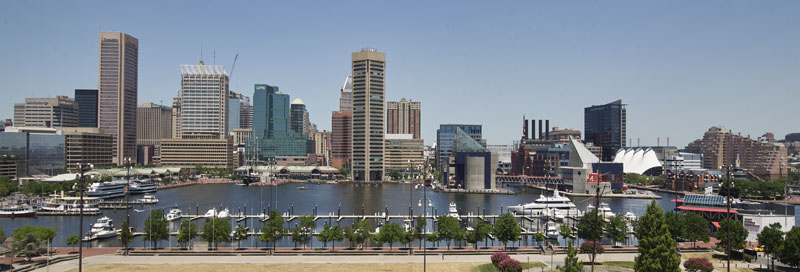 Baltimore, Maryland's Inner Harbor by Carol Highsmith.