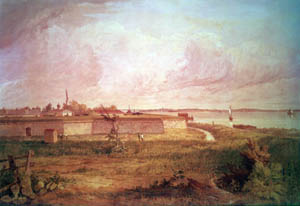 Fort Mifflin, Pennsylvania by Seth Eastman, 1870.