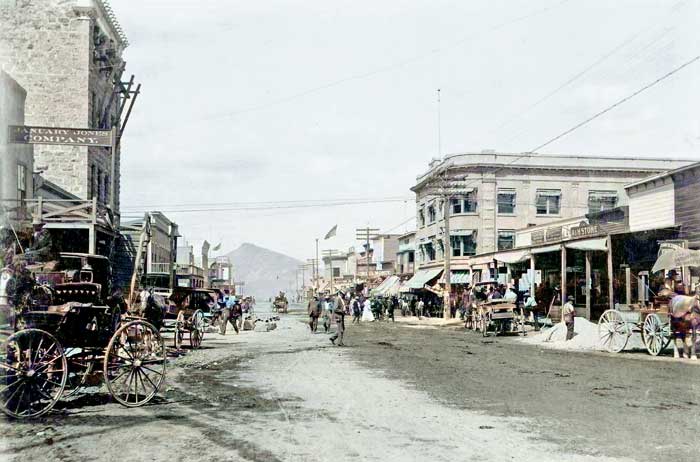 Goldfield, Nevada around 1906 or 1907. 