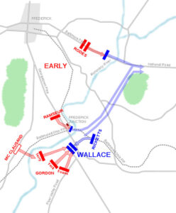 Battle of Monocacy, Maryland, courtesy Wikipedia.