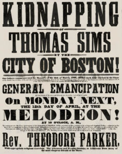 Thomas Sims Kidnapped