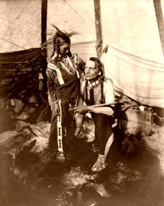 Blackfeet Peace Pipe, 1915.