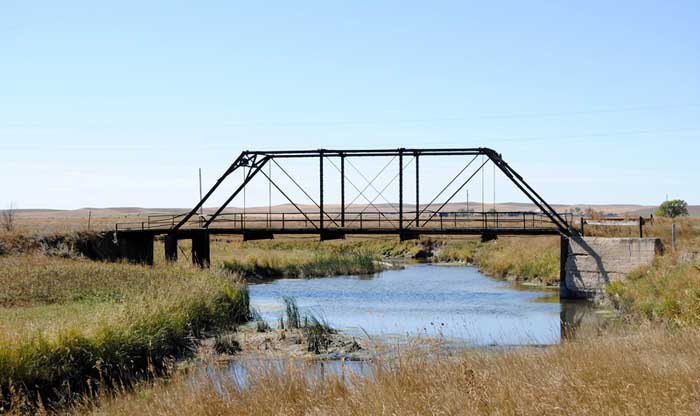 Haley Bridge in North Dakota
