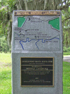 Charlesfort-Santa Elena Site Marker,
