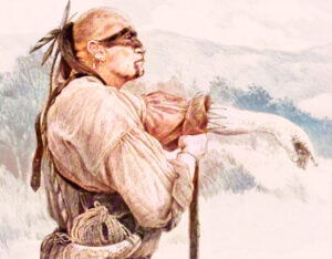 Cherokee Chief Dragging Canoe.