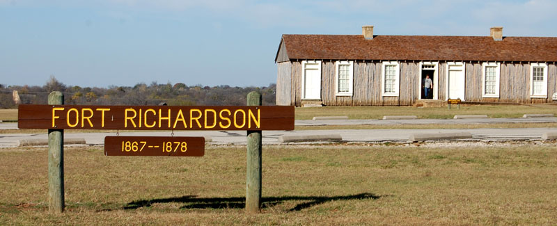 Fort Richardson, Texas Officer Quarters, by Kathy Alexander.
