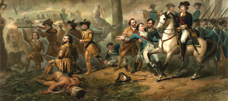 General George Washington in the American Revolution by Junius B. Stearns, 1854.