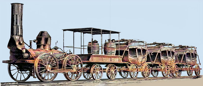 Mohawk & Hudson Railroad.