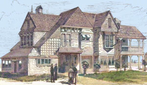 James Garfield house in Long Branch, New Jersey.