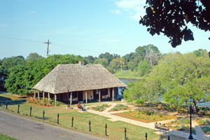 Rouge House in Natchitoches, Louisiana by the Historic American Buildings Survey.