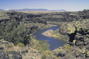 Rio Grande in Taos County, New Mexico by the Bureau of Land Management.