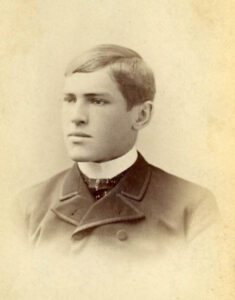 James Garfield as a young man.