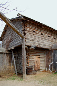 Fort Parker, TX - Blockhouse by Kathy Alexander.