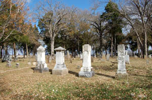 Fort Parker, Texas Cemetery by Kathy Alexander.