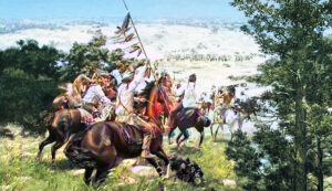 Battle of the Little Wichita River, Texas.