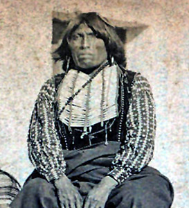 Comanche Chief Black Horse.