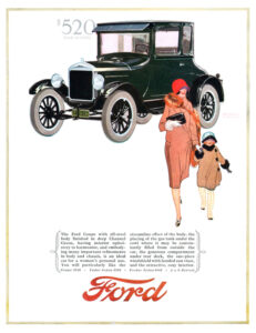 Ford Car Women Advertisement.