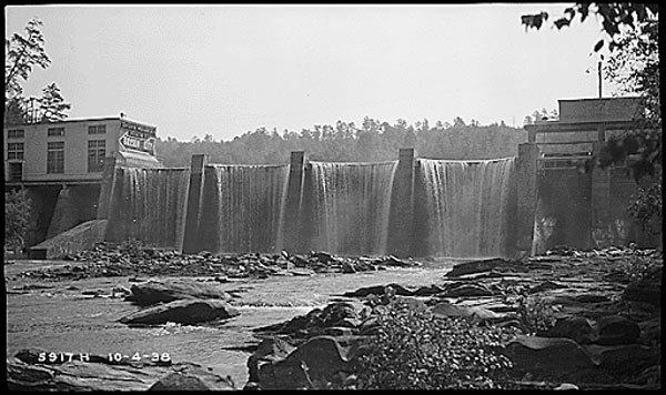 Smoky Mountain Power Company Dam