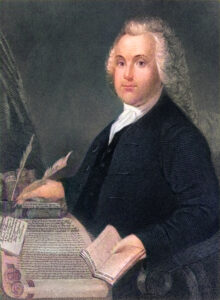 Roger Williams, founder of Rhode Island.