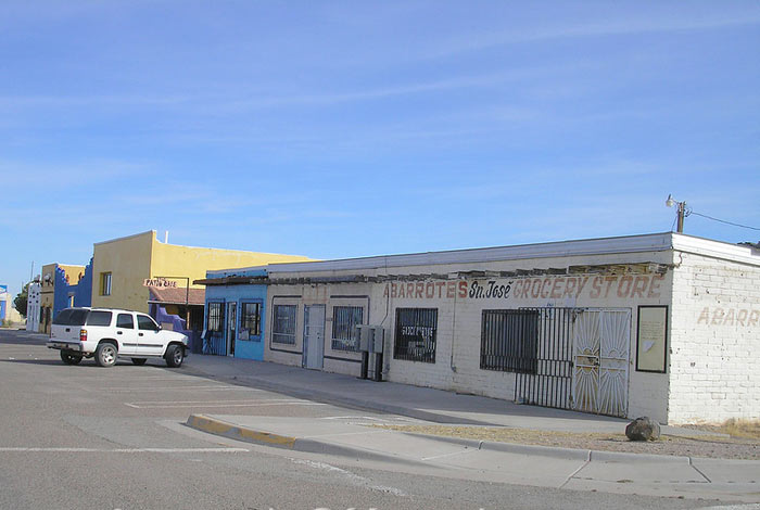 Columbus, New Mexico, Main Street. 