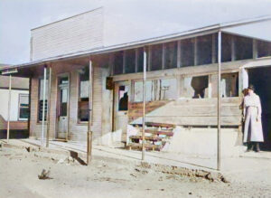 Columbus, New Mexico Post Office, by Bain News Service, 1916.
