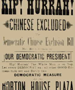 Chinese Exclusion Act. Chinese Exclusion Act