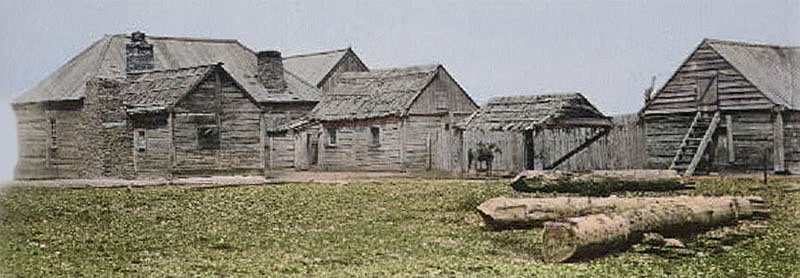 Fort Colvile, Washington, 1861.