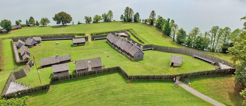 Fort Loudoun Tennessee, courtesy Tennesee State Parks.