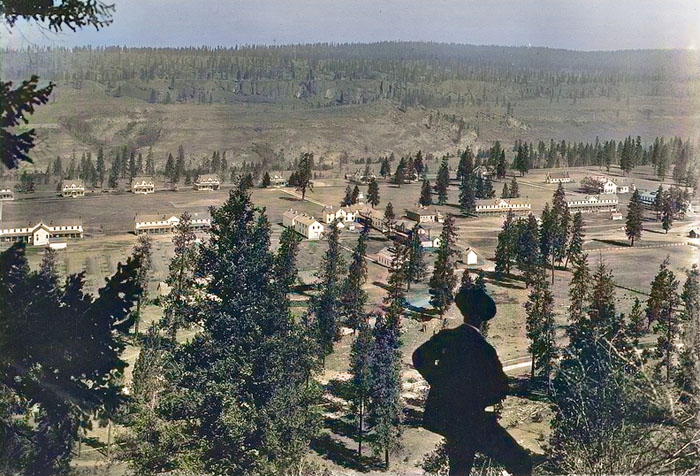 Fort Spokane, Washington, 1895. Fort Spokane, Washington, 1895.