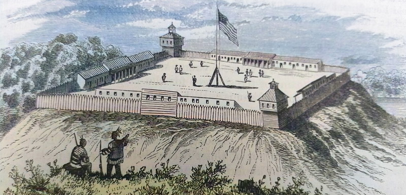 Fort Wayne, Indiana, 1812.