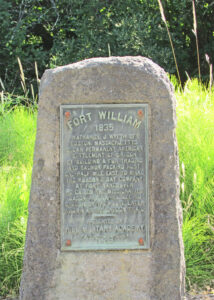 Fort William, Oregon Historic Marker.